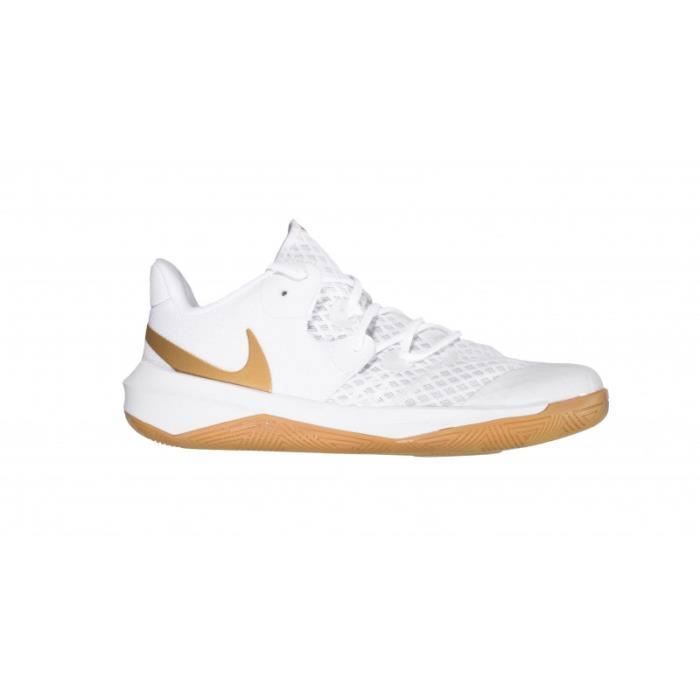Chaussures de volley Nike Hyperspeed Court - Blanc / doré - Homme - Adulte - Volley-ball Chaussures de volley Nike Hyperspeed Court - Blanc / doré - Homme - Adulte - Volley-ball