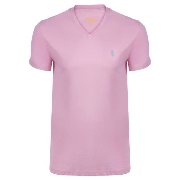 t shirt ralph lauren col v