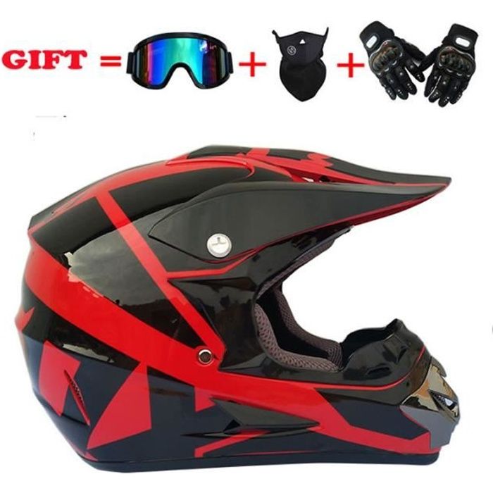 Casque Integral Vtt Casque VTT Integral Casque Motocross Avec Lunettes Casque Hors Route Casque Intégral Enfant