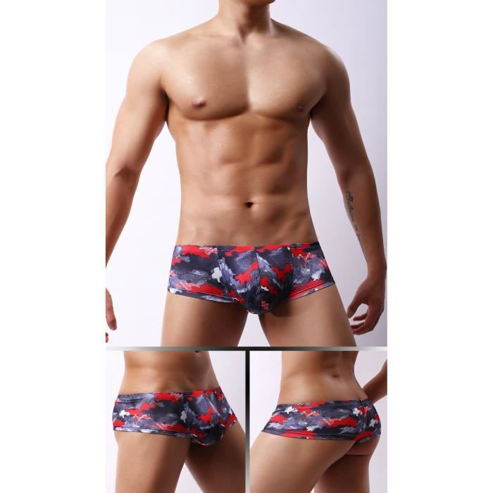 Faringoto String Taille Basse Homme - Modal U Convexe Extensible - Sexy & Confort