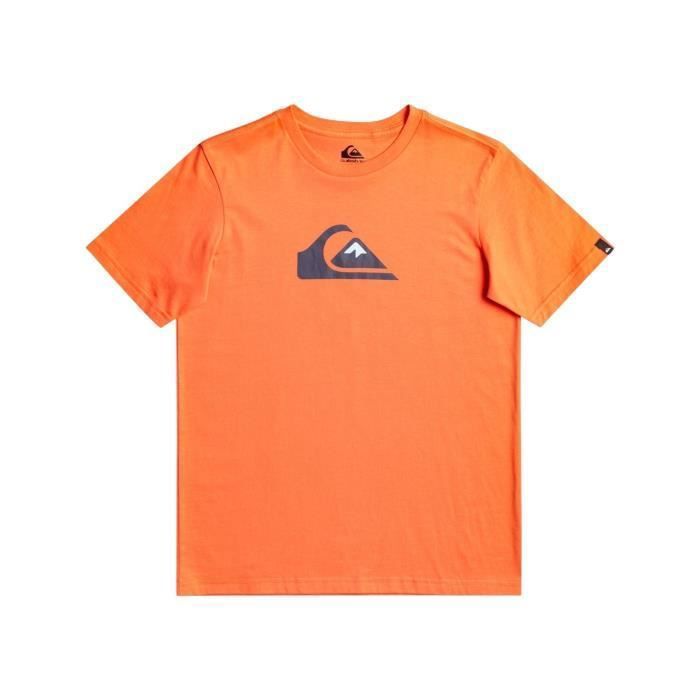 t-shirt-enfant-quiksilver-comp-logo-orange-14-ans-orange