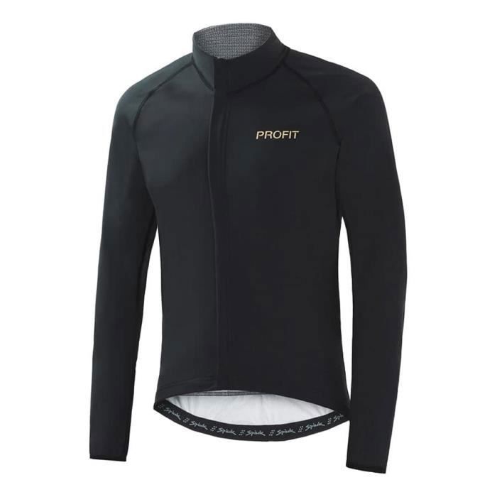 Veste imperméable VTT - Spiuk - Profit Cold&Rain Light - noir - L Veste imperméable VTT - Spiuk - Profit Cold&Rain Light - noir - L