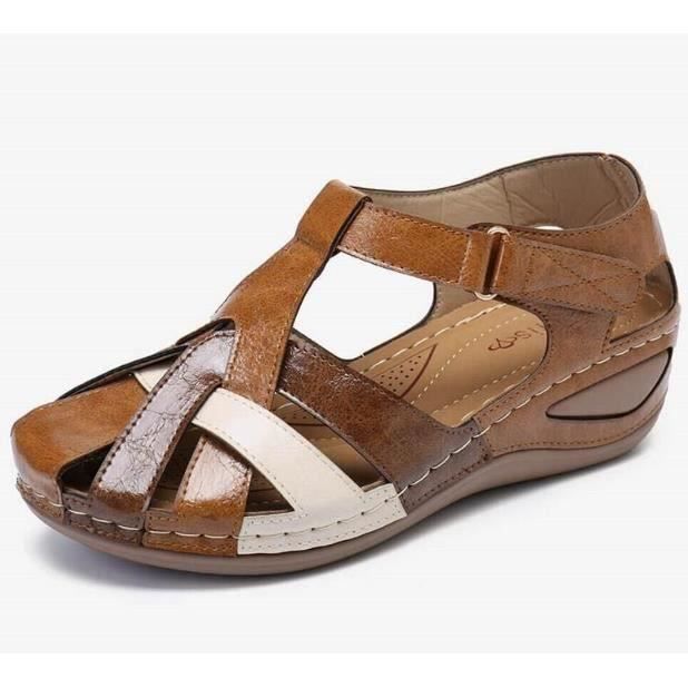 Sandales à bout ouvert pour femmes