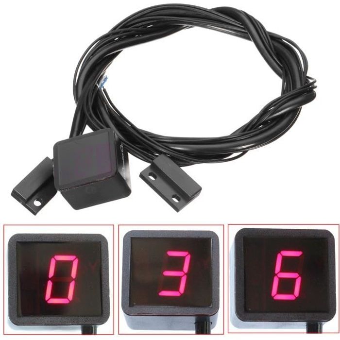 NEUFU INDICATEUR DE RAPPORT VITESSE ENGAGE PR MOTO AFFICHAGE DES