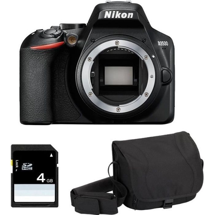 Nikon D3500 Nu + Sac + SD 4Go - vue 2