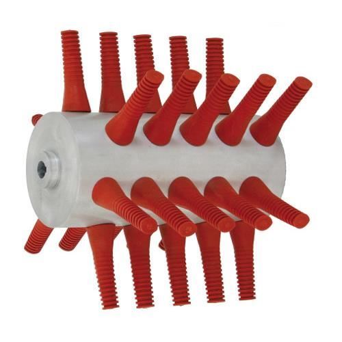 Comparer les prix de Rouleau Super En Aluminium 30 Doigts Pour Plumeuse Piumina - River Systems