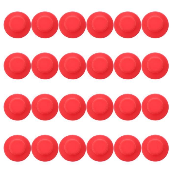 25 Joints En Silicone Rouge Pour Bouteilles De Bière - Étanches, Anti-déformation, Homebrew