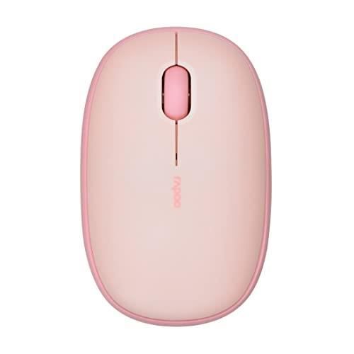Souris Optique Sans Fil - RAPOO - M660 - 1300 DPI - Silencieuse - Rose