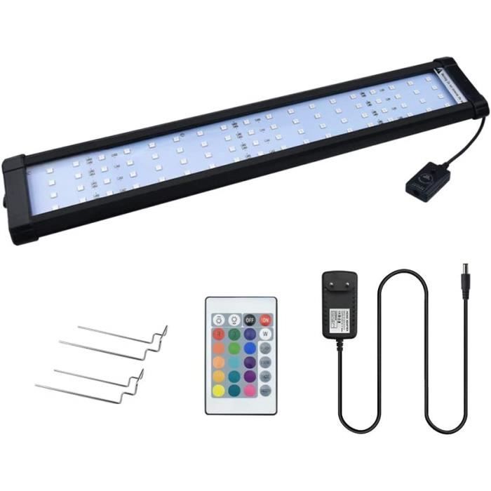 Cecaylie LED éclairage D'aquarium 120cm 45W, 5 Modes De Bricolage, 24/7