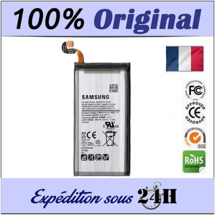 BATTERIE NEUVE 100% ORIGINALE POUR SAMSUNG GALAXY S8 PLUS EB BG955ABA - vue 2