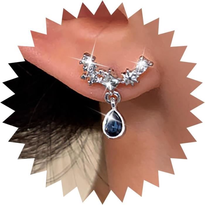 Boucles D'oreilles Pendantes En Forme De Larme Or - Cuivre Léger - Pour Femme, Maman, Cadeau
