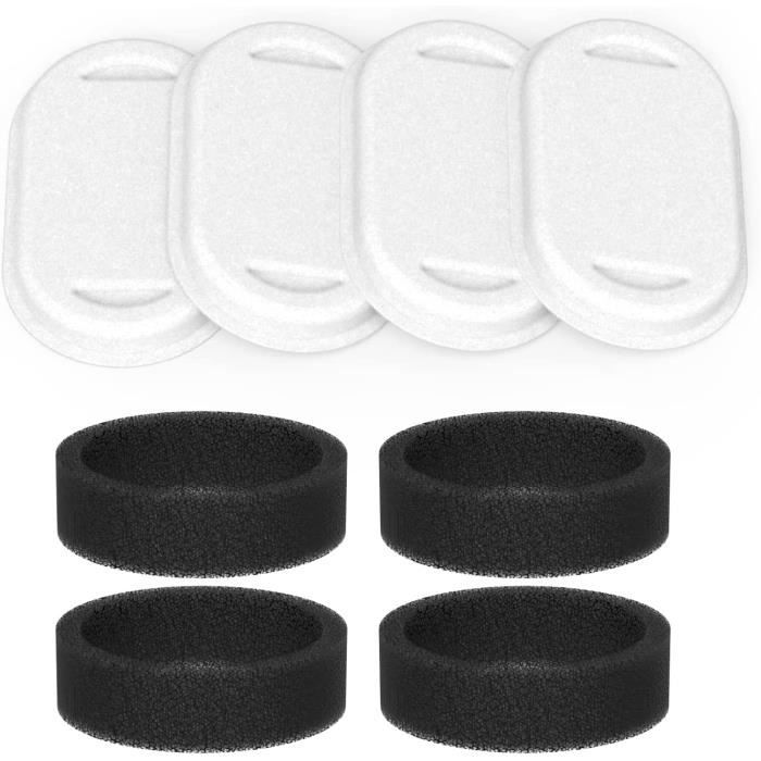 6 Filtres + 6 Éponges De Remplacement Pour Fontaine à Eau Chat FEELNEEDY FN-W22 2.8L - Filtration 4 Couches