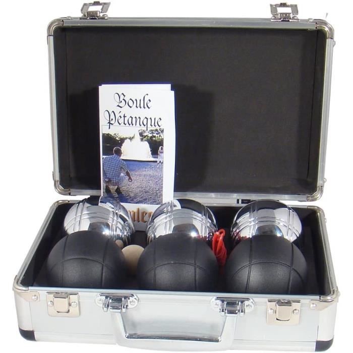 Sunsport Alsace Set De 6 Boules De Pétanque 73 Cm - Jeu De Boules Traditionnel