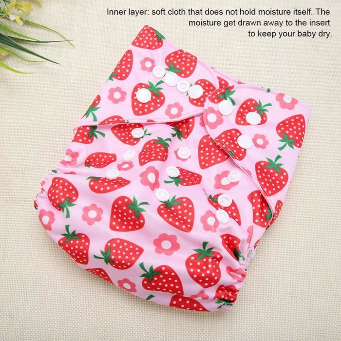 Couche de bain réutilisable pour bébé SURENHAP Taille Unique PUL