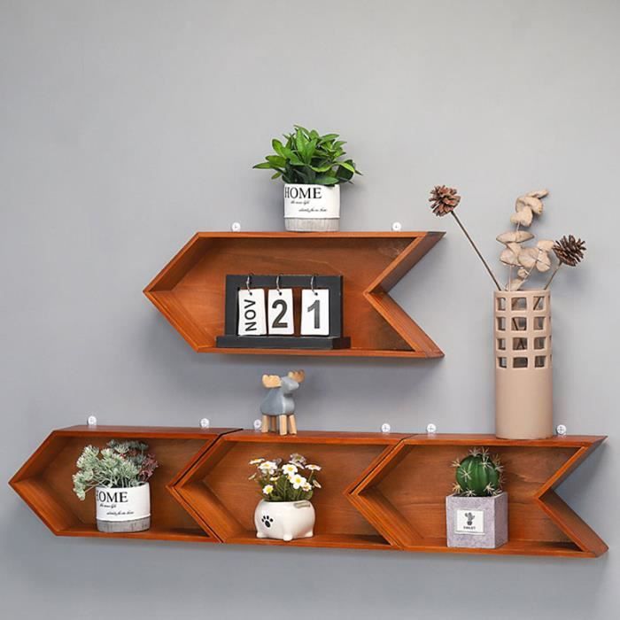 Tempsa Etagere Murale Decoration Murale Vintage Pour Cuisine Maison Chambre Bois Small Achat Vente Etagere Murale Etagere Murale Bois Small Cdiscount