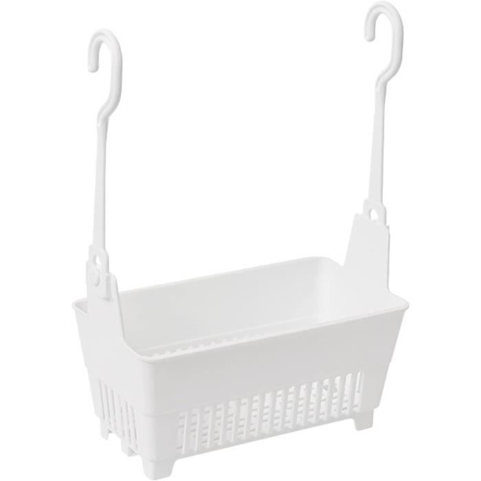 2 Paniers Rangement Escalier En Forme De L - Feutre Avec Poignées Cuir, Pliable Et Gain De Place