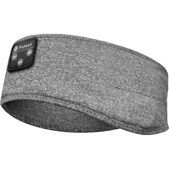 Casque De Sommeil Bluetooth Réglable, Doux Et Respirant, Avec HautParleurs Intégrés, Parfait