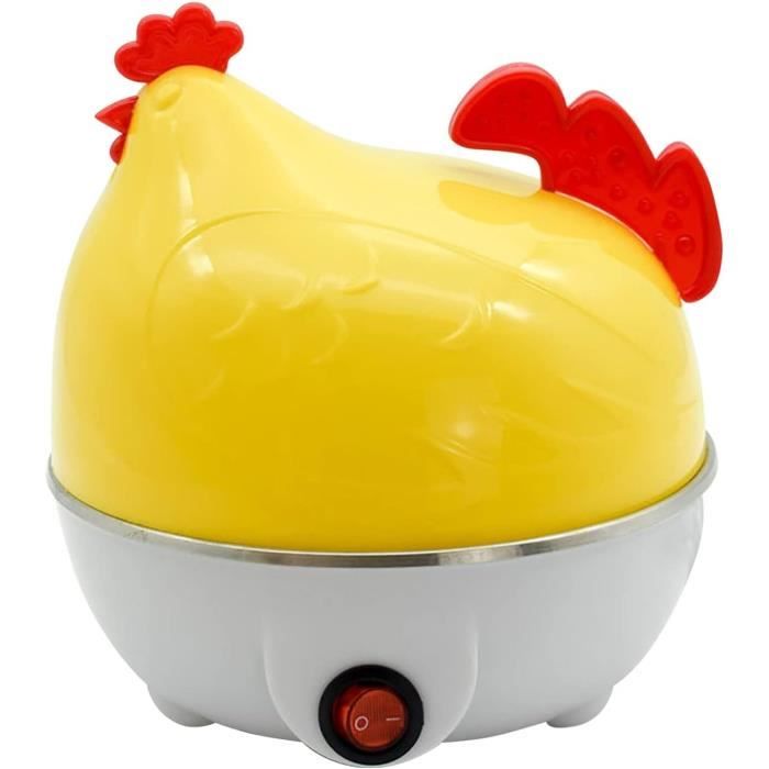 Cuiseur à Œufs Micro-Ondes – Cuisson Rapide 1 à 4 Œufs, Sans Coquille, Pochés Ou Durs – Idéal Petit-Déjeuner Express