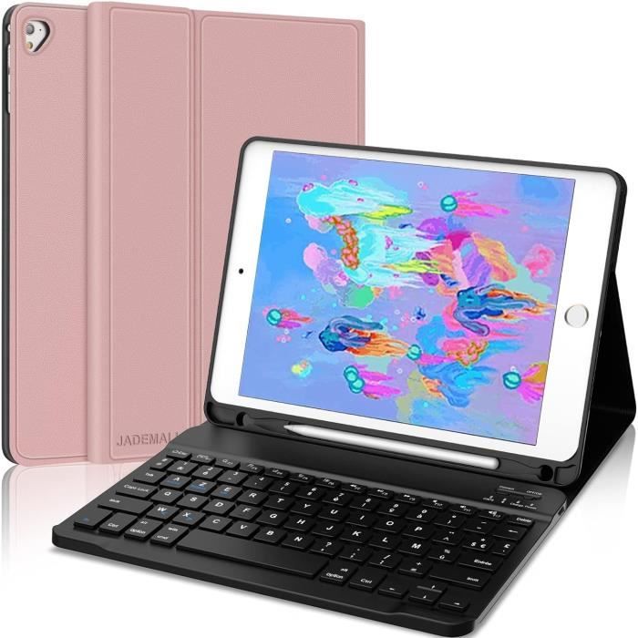 IPad 9e Génération Rose, Avec étui Et Clavier, Occasion