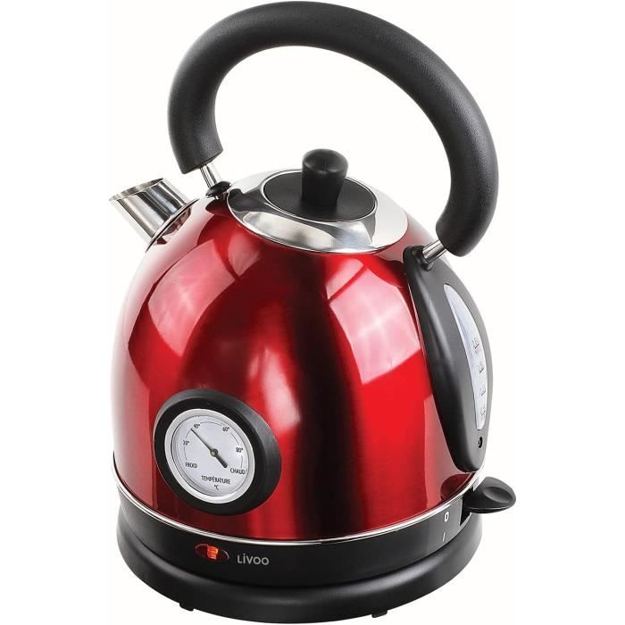 Bouilloire inox à température réglable
