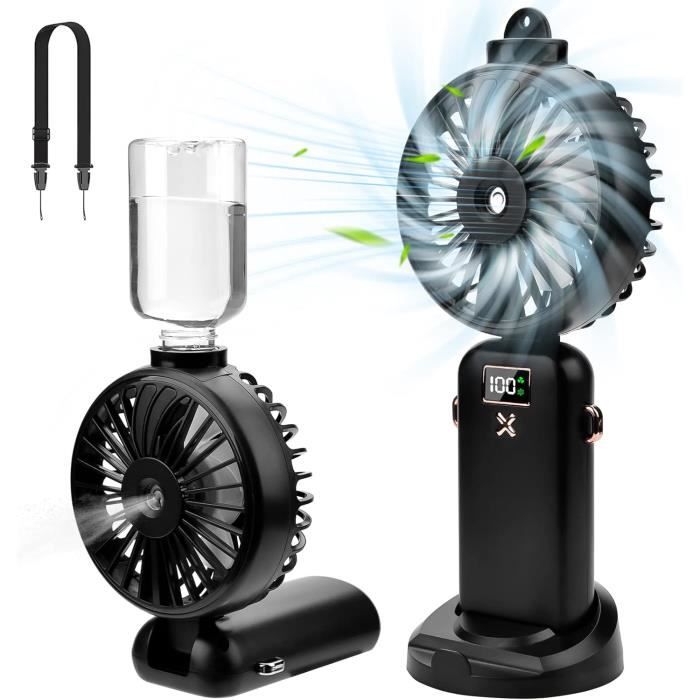 Ventilateur USB, Mini Ventilateur Portable, Petit Ventilateur, 3