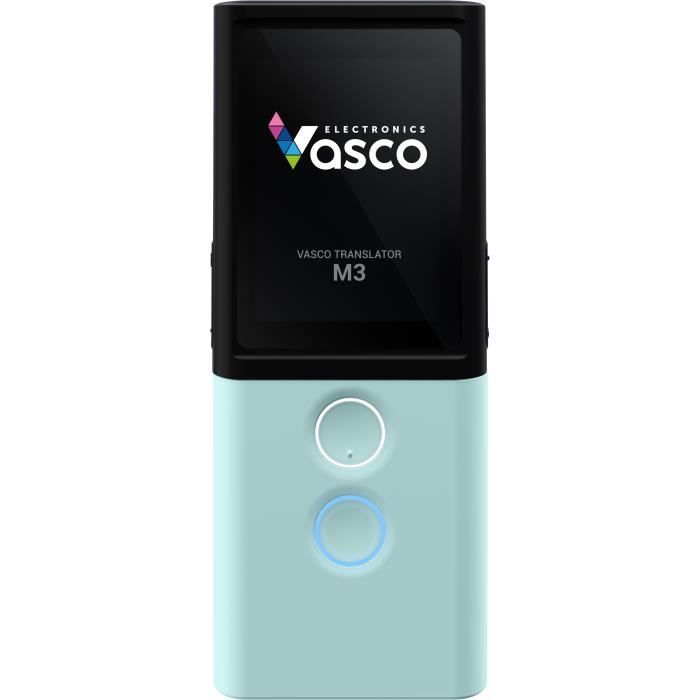 Traducteur Vocal Vasco M3 - 76 Langues + Photo Traduction | Internet Gratuit à Vie | Idéal Voyage & Business