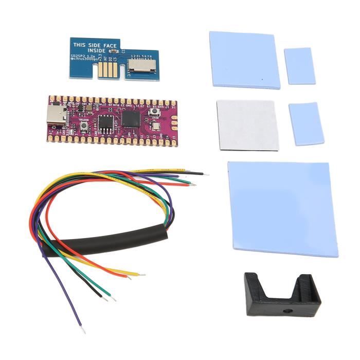 Carte Microcontrleur Flexible RPi Pico double cur, 264 KB ARM Cortex M0 ...