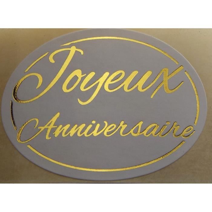 Etiquette Joyeux Anniversaire Cdiscount Etiquette Joyeux Anniversaire Cdiscount