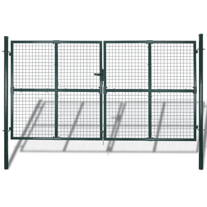Vidaxl Portail grillage 289x200 cm