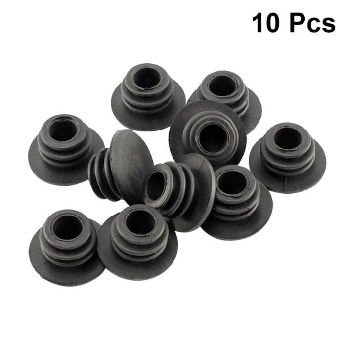 10pcs 22mm Vélo Guidon Fin de Bouchons Embouts Accessoires de Bicyclettes VTT