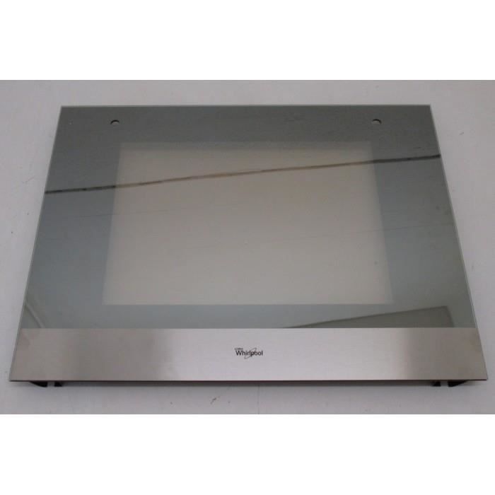 Vitre extérieure de four Whirlpool 481010395851 - vue 5