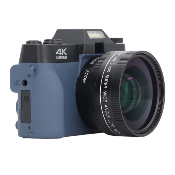 Annadue Appareil Photo Numérique Autofocus 48 MP Pour Enfants Avec Zoom 8X Anti-tremblement, Appareil Photo Numérique Compact Et Portable De Petite