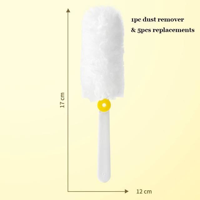 Brosse à Poussière HQ W7 – Diamètre 35–30 Mm, Pour Aspirateur, Nettoyage Délicat Des Meubles Et Objets Fragiles
