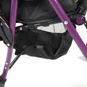 Panier De Rangement Universel Pour Poussette - Sac Organisateur Noir Imperméable
