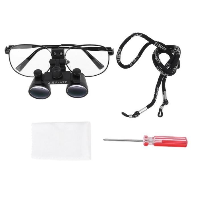 Loupe dentaire 3.5X AIHONTAI - Loupes médicales binoculaires pour  dentisterie chirurgicale - Cdiscount Appareil Photo