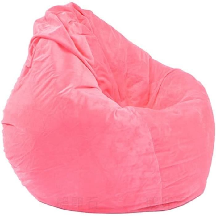 Sonhomay Fodera per pouf a forma di grande triangolo, per organizzare giocattoli di peluche, per bambini, unisex, 127 x 72 x 72 cm, strisce colorate