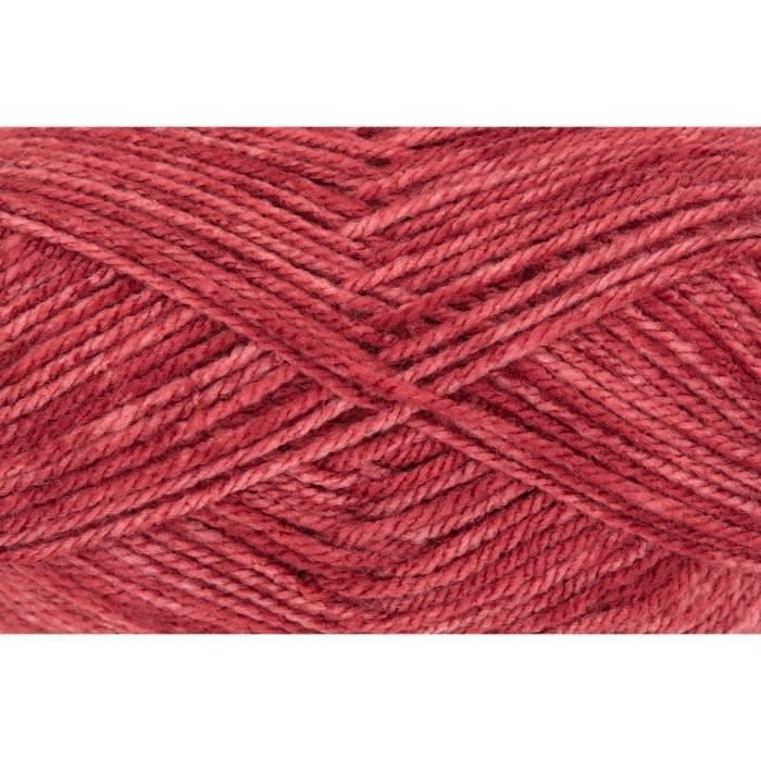 Gründl Lisa Premium Filato 100% Poliacrilico, 50g / 133m, Colore 02 Naturale, 3-4 Ferri, Lavabile 30°