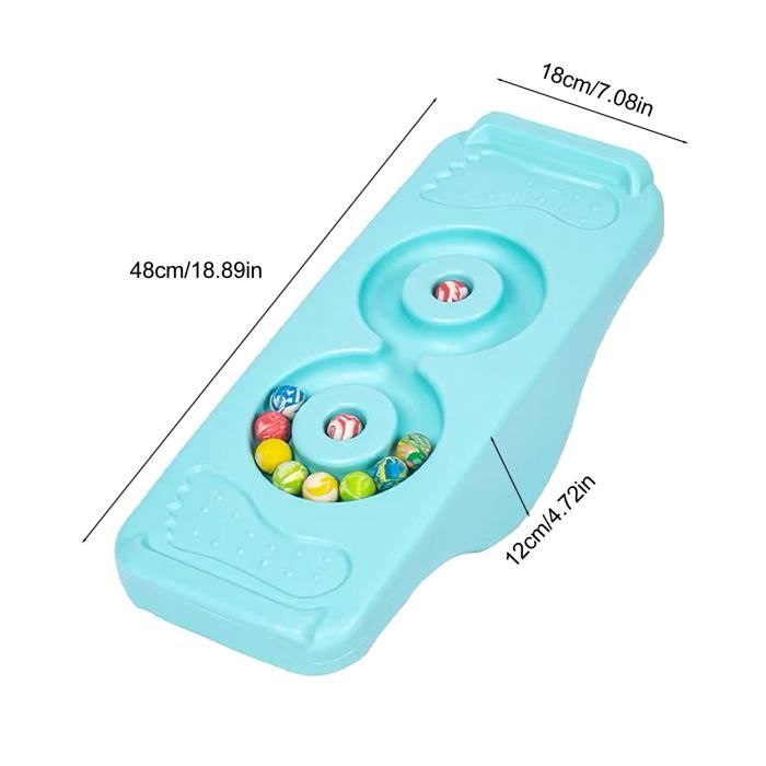 Planche à Bascule Enfants Rouge – 50 Kg Max, Idéale Pour Équilibre, Concentration Et Jeux Intérieurs