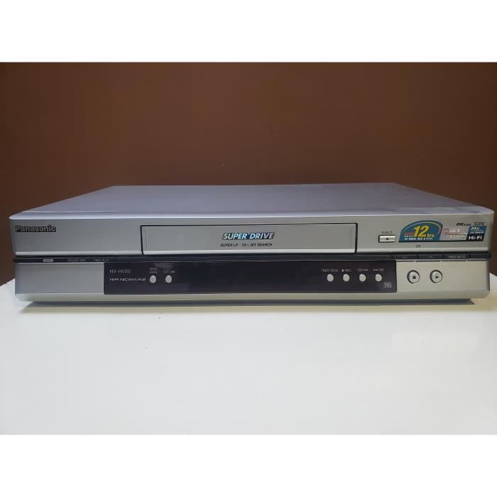 MAGNETOSCOPE PANASONIC NV-FJ627 LECTEUR ENREGISTREUR VHS CASSETTE K7 SQPB  (S-VHS SVHS SUPER VHS)