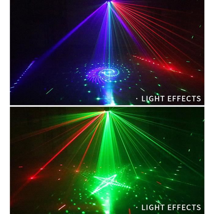 Lumière de discothèque Lumière de fête, DMX d'effets Lumière LED