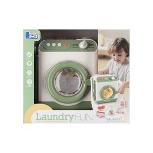 Machine à Laver Jouet 8 Pièces – Mini Lave-linge Réaliste Pour Maison De Poupée Et Jeux De Rôle