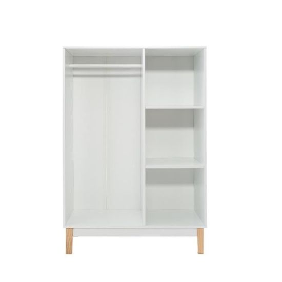 Penderie Enfant Feety Bois Blanc Atmosphera Cdiscount Puericulture Eveil Bebe