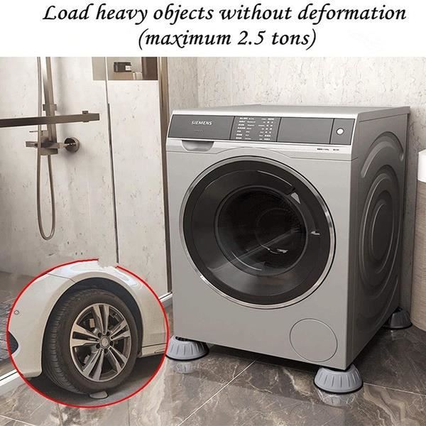 16 Coussinets Anti-Vibrations En EVA – Pour Machine à Laver, Appareils Électroménagers, Réduction Bruit Et Vibrations