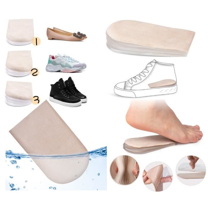 Coussinets De Talon Orthopédiques SULPO - Pour Correction Posture Jambes O/X, En Gel Silicone - Soulage Genoux, Chevilles