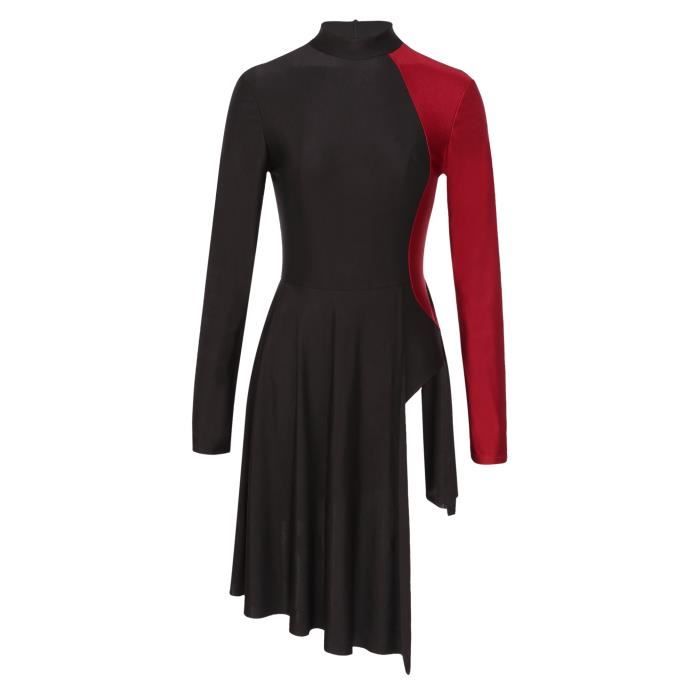 Robe De Danse Femme Avec Strass - Danse Latine, Salsa, Compétition - Tulle Et Mousseline