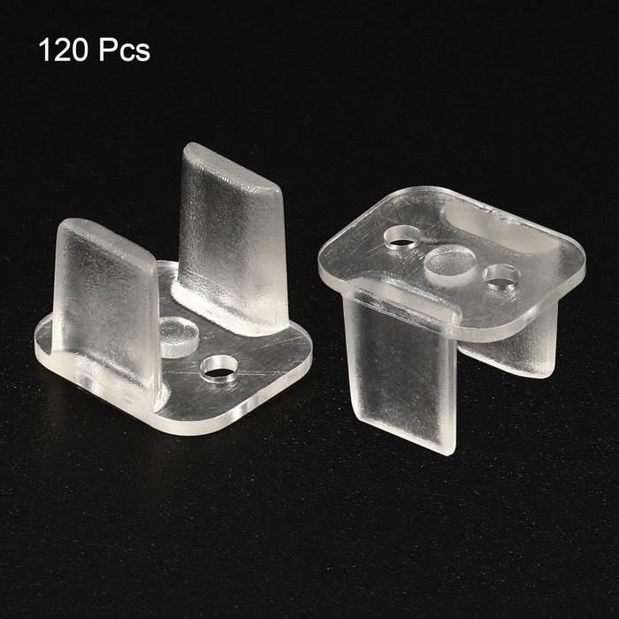 Lot De 10 Clips Adhésifs Pour Bande LED – Fixation étanche Et Transparente Pour Intérieur Et Extérieur