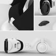 Casque VR, Lunettes 3D Réalité Virtuelle pour iPhone, Samsung et Autres Smartphone (4.0 à 6.0 Pouces) Blanc Mon1224-9-37154-3