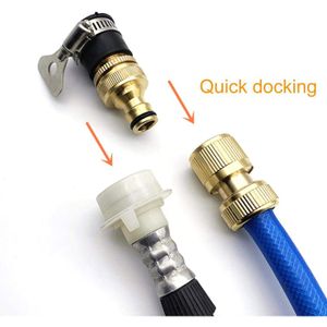 Kit De 4 Adaptateurs De Robinet Pour Tuyau D'arrosage – Laiton – Compatible 22 Mm, 24 Mm, 1/2" Et 3/4" – Jardin, Cuisine, Barbecue