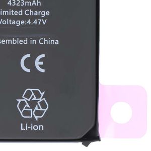 Batterie De Rechange Pour IPhone 12 Pro Max - Haute Capacité 4600 MAh - Compatible Modèles A2342, A2410, A2411, A2412 - 6