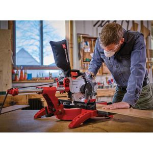 Test, avis et prix : Scie à onglets radiale filaire Einhell TC-SM 2131 Dual | Zone Outillage